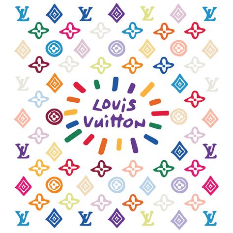 louis vuitton colorful logo|Louis Vuitton logo sheet.